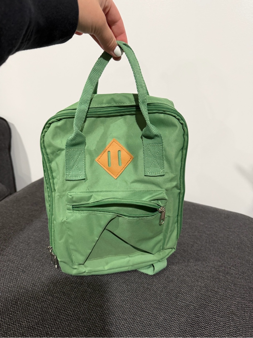 Green mini Backpack